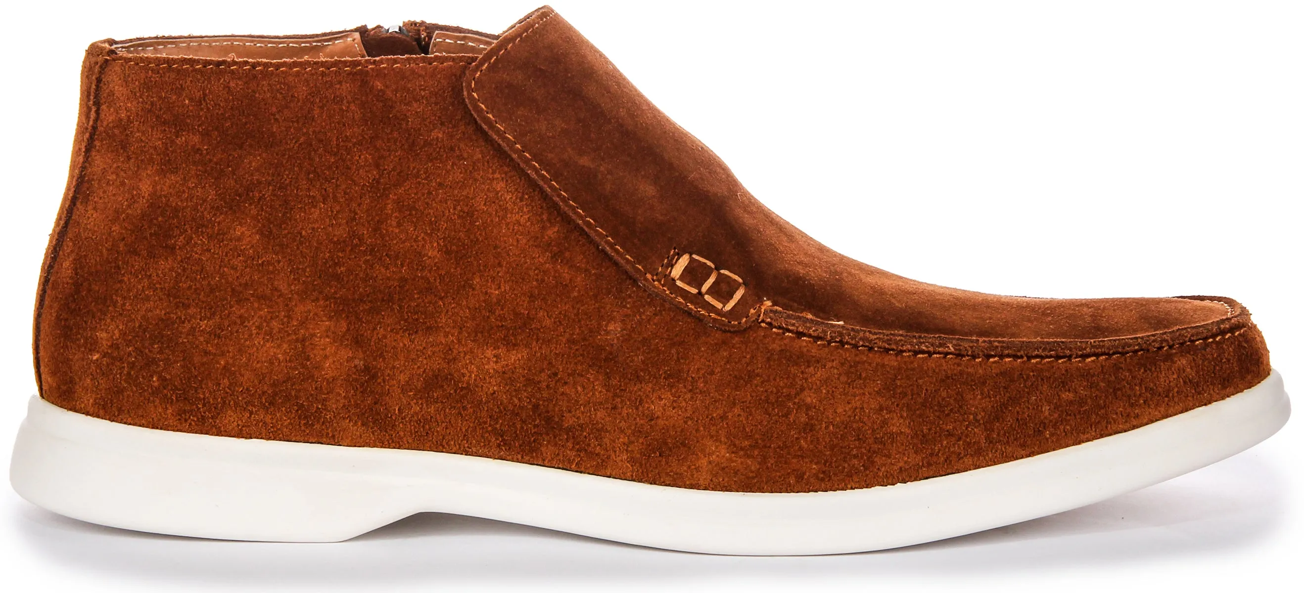 Justinreess England Mount In Rust For Men Flat Thigh High Boots