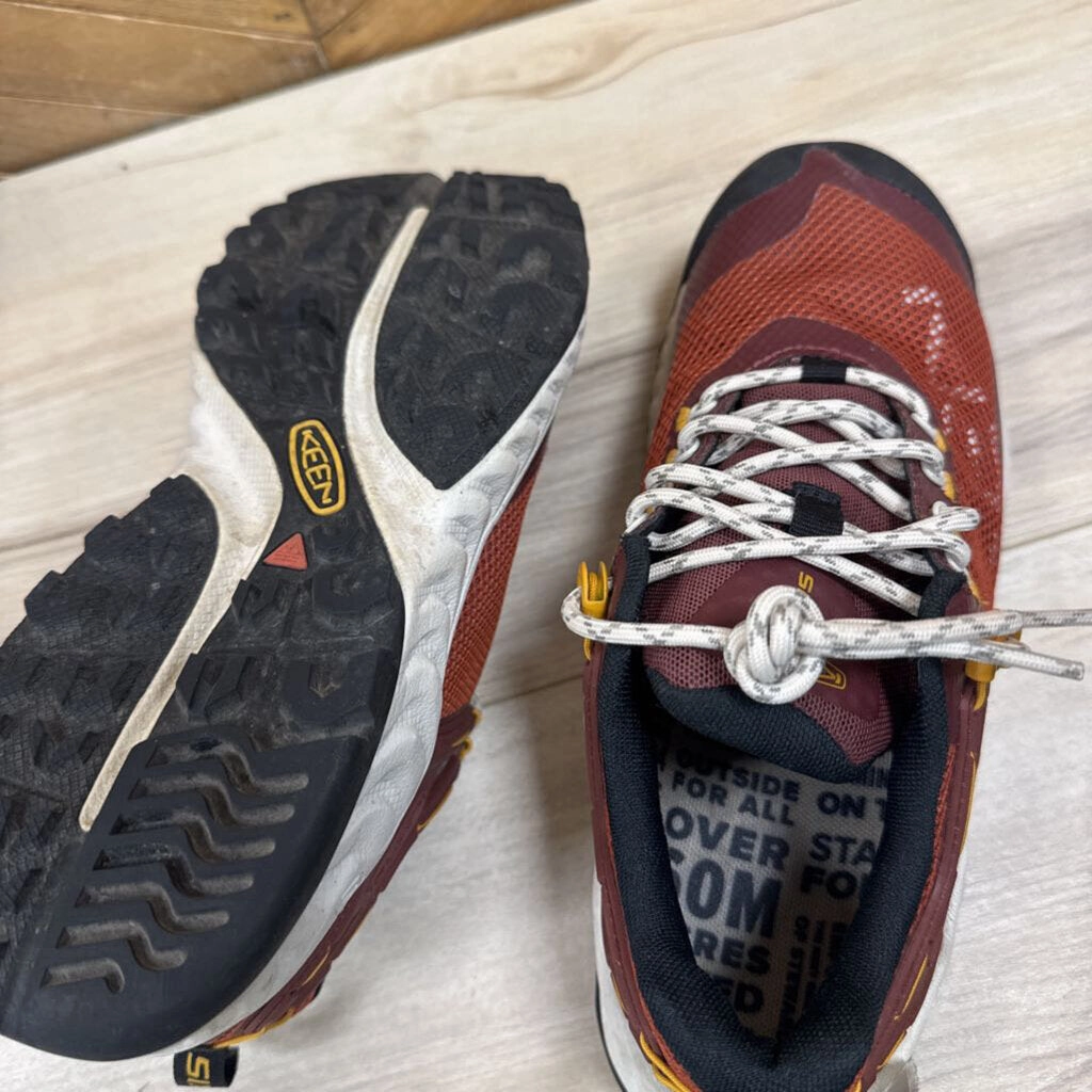 Keen- Women's NXIS EVO Hiking Shoes- MSRP $180: Red-women-7 High Heeled Shoes