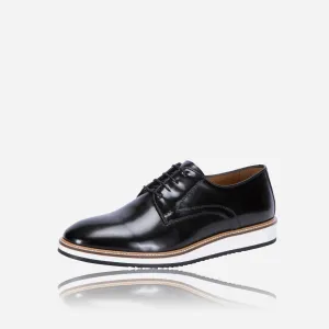 Lace up Comfort Shoe, Black Casual Shoes Under