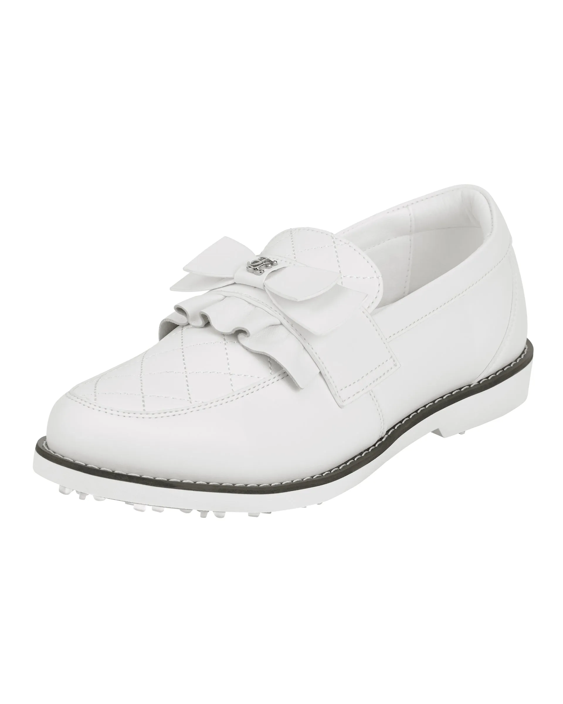 Golf Shoe Laces Golf Frill Ribbon Golf Shoes (White)
