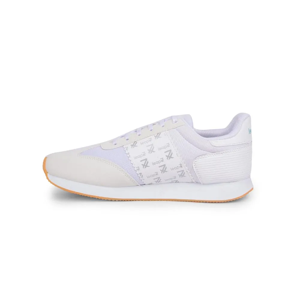 Best Casual Shoes For Flat Feet Leap7x Casual White Lacing Sneakers For Men BACKAM-1E By Liberty