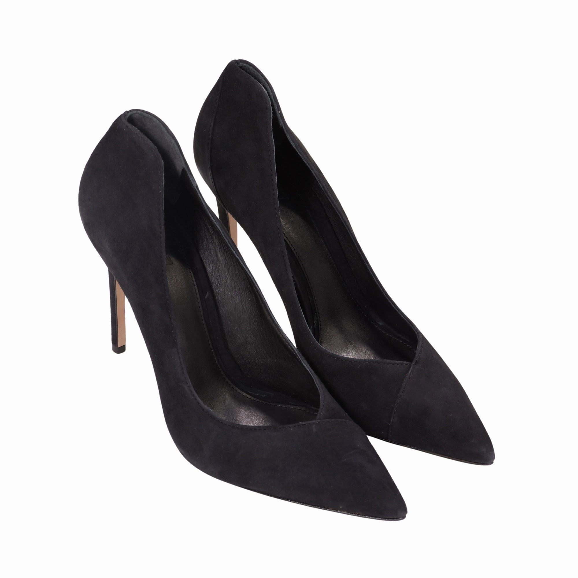 Schutz Women's Black Suede Arlete High Heel Pump Buy High Heel Shoes
