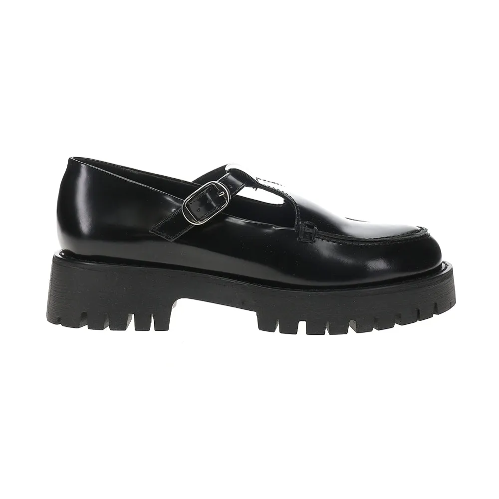 Business Loafers Leona Mary Jane Lug Sole Loafers