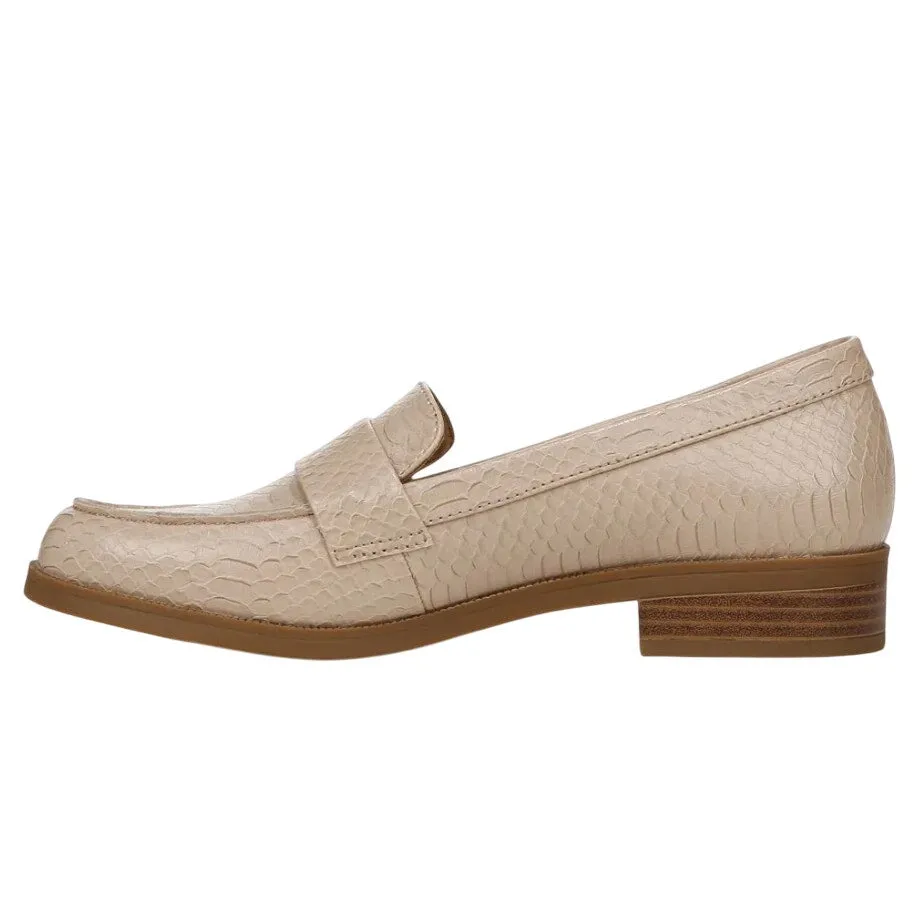 High Heeled Loafers LifeStride Womens Sonoma 2 Loafers US 8.5 Wide EU 39 Tan Metallic NIB