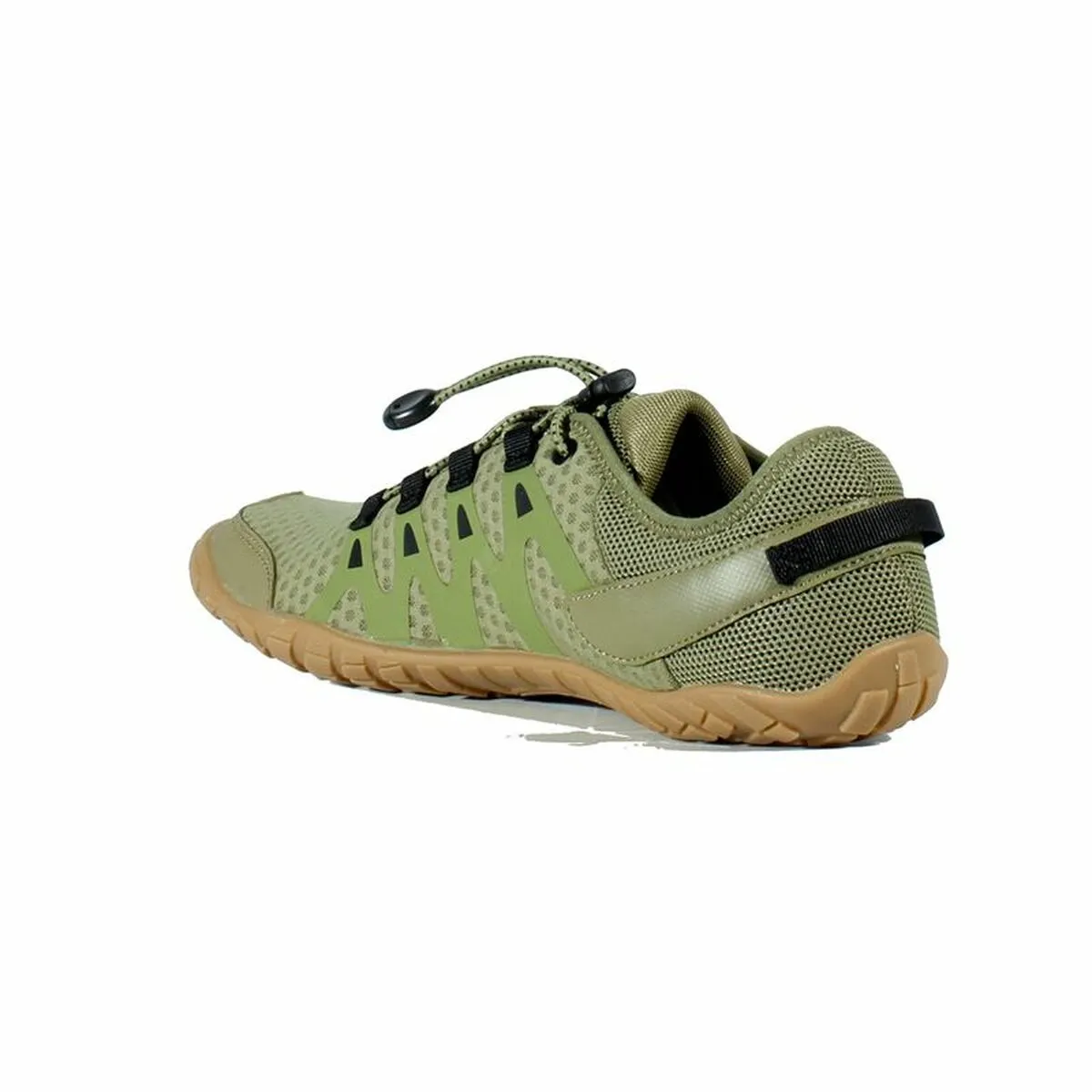 Hundred Shoes Badminton Walking Shoes for Men Hi-Tec Abyss Green