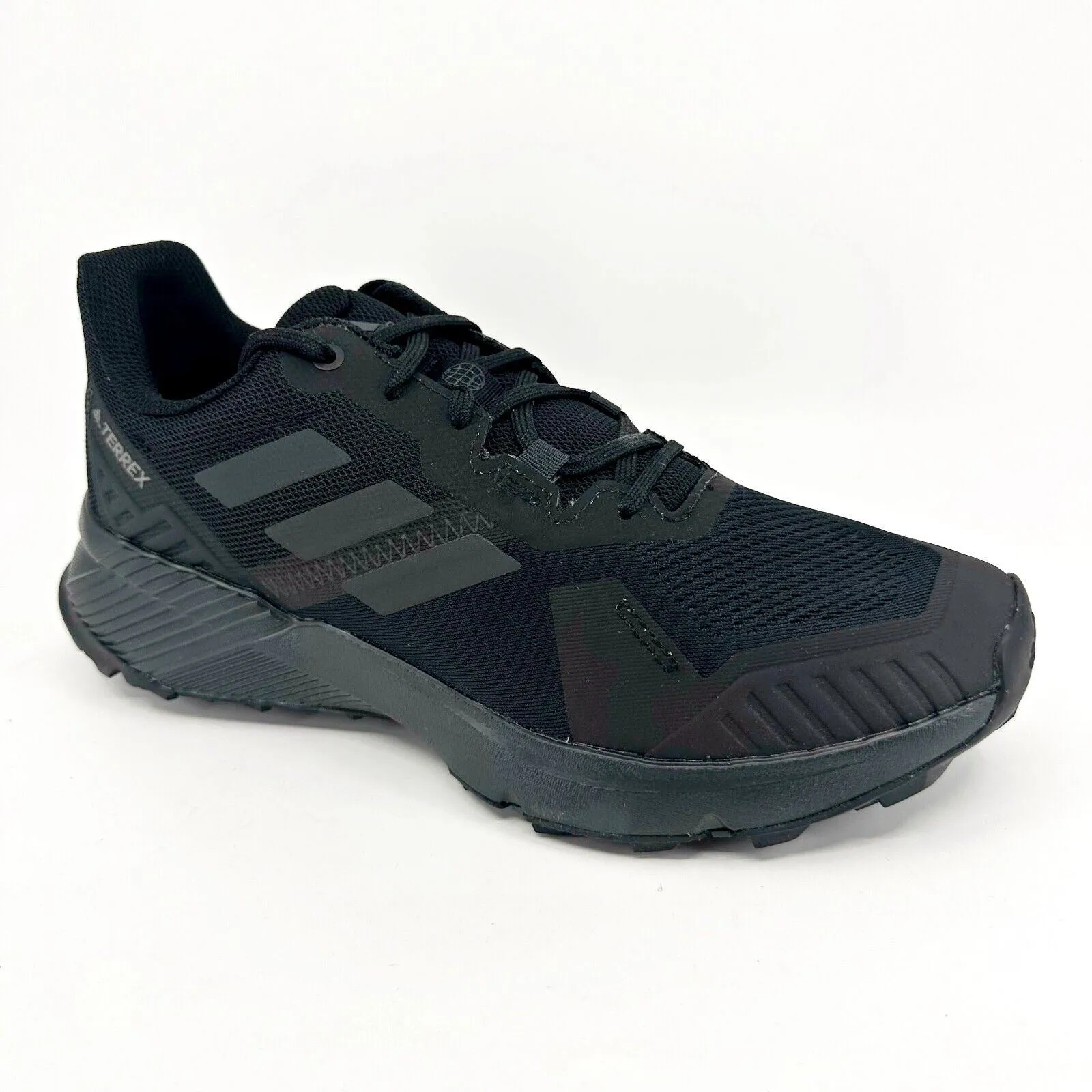 Adidas Terrex Soulstride Triple Black Mens Hiking Trail Running Shoes FY9215 Hiking Shoes For Everyday Wear