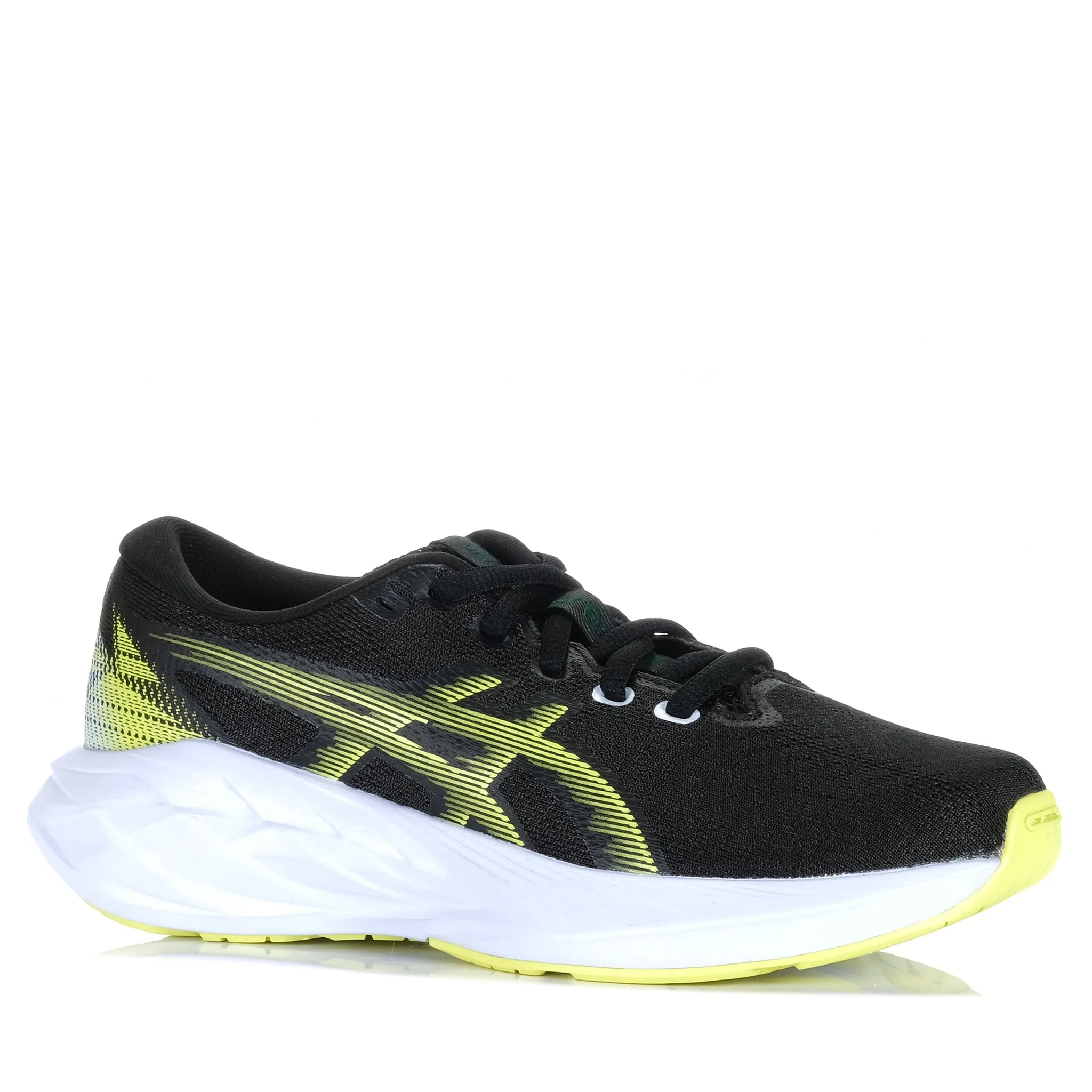 Best Asics Shoe For Underpronation Asics Novablast 5 GS Black/Citron
