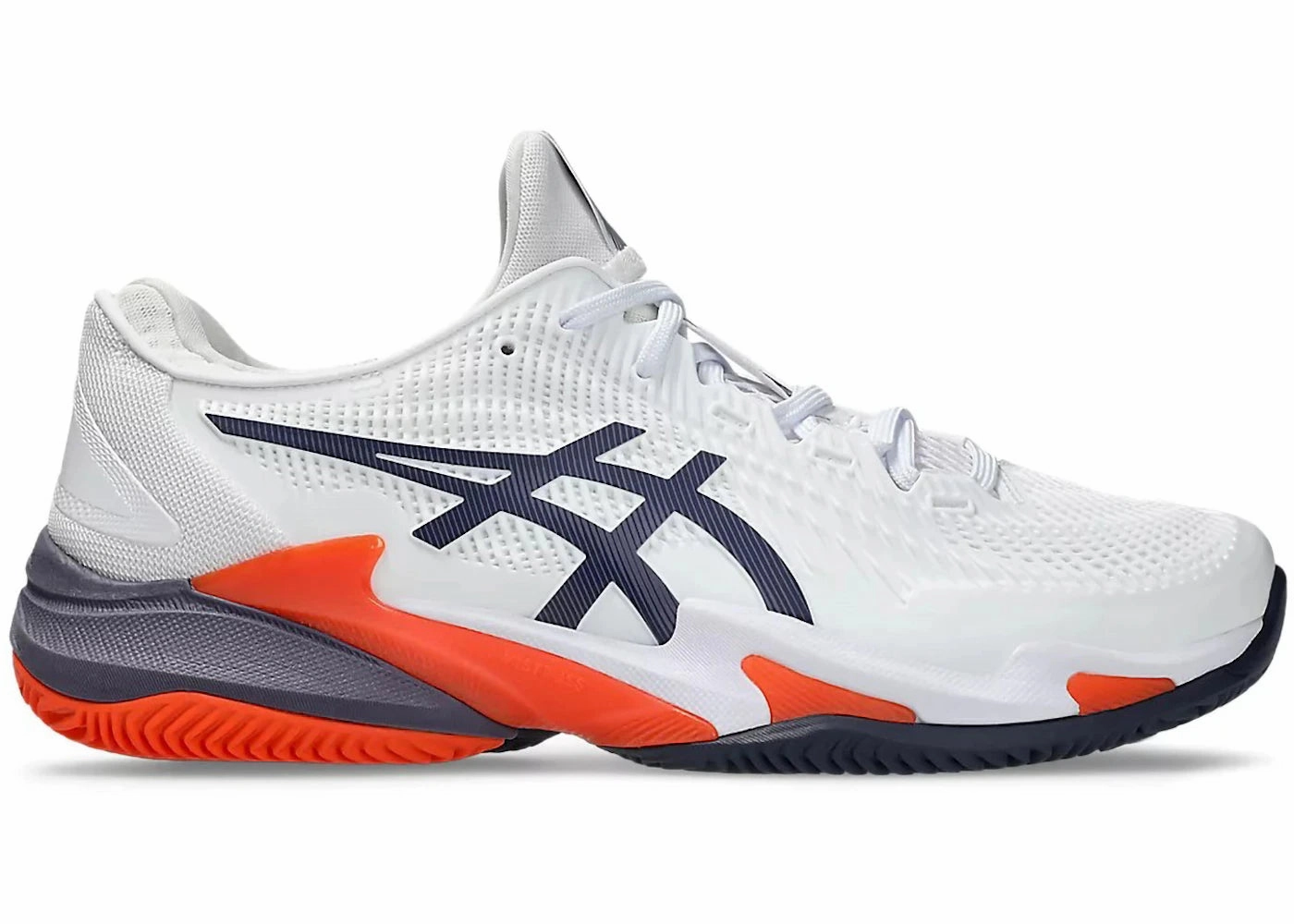 Asics Running Shoes Kayano 24 ASICS Court FF 3 Clay White Greyish Purple