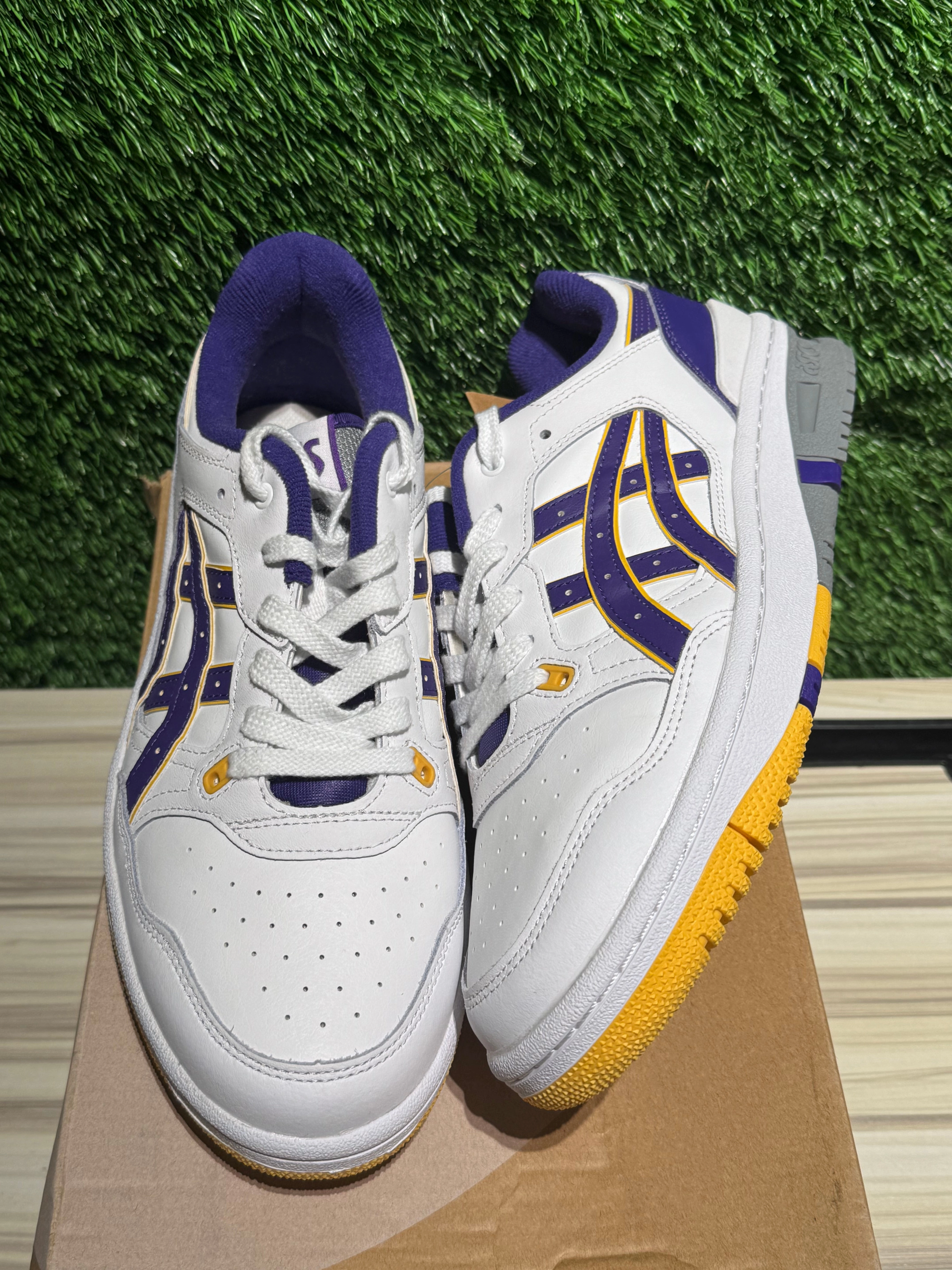 Best Asics Shoes For Weightlifting ASICS EX89 Los Angeles Lakers Sz 9