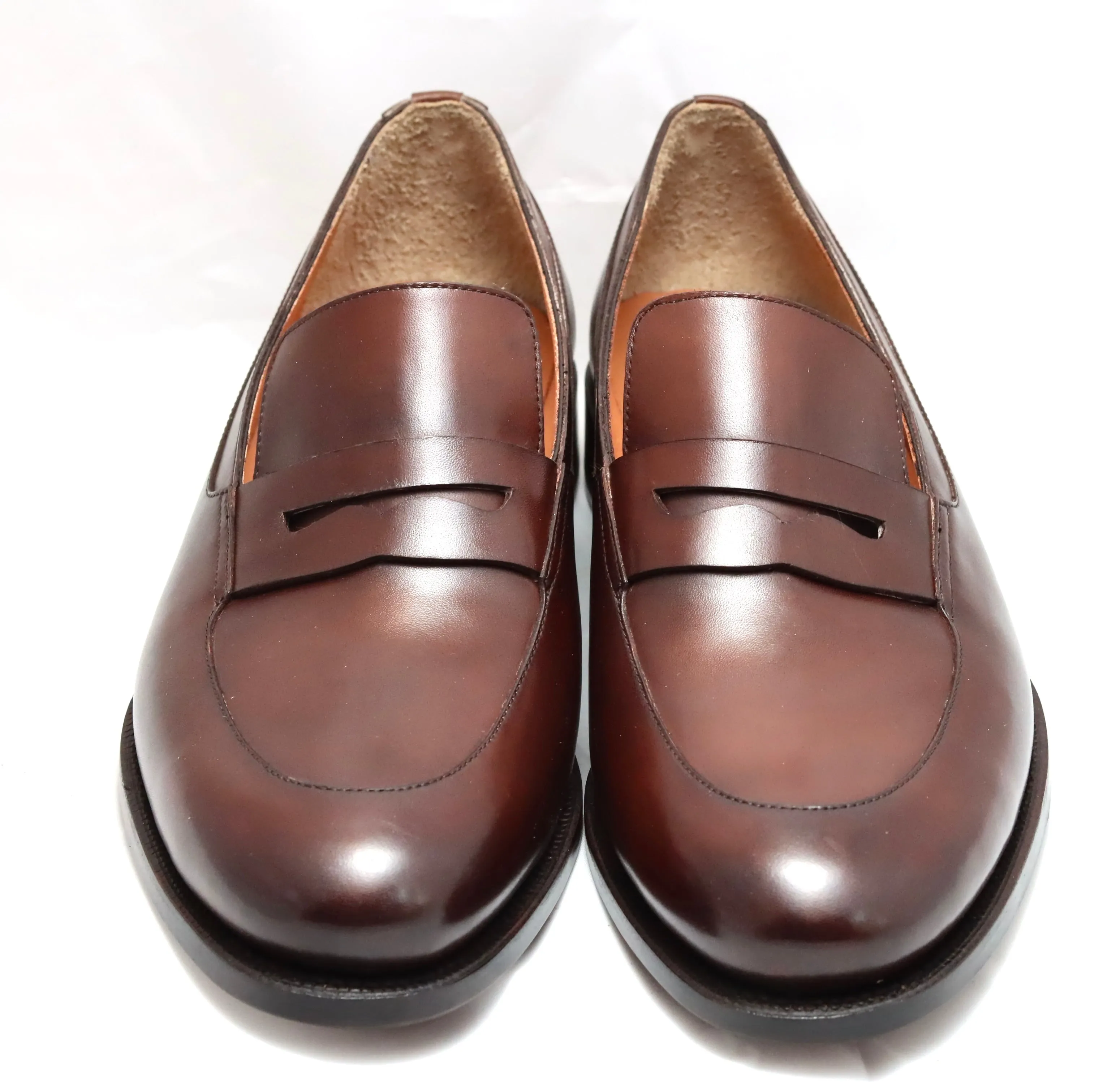 Loafer | mahogany | Calf | wide fit Shoe For Badminton