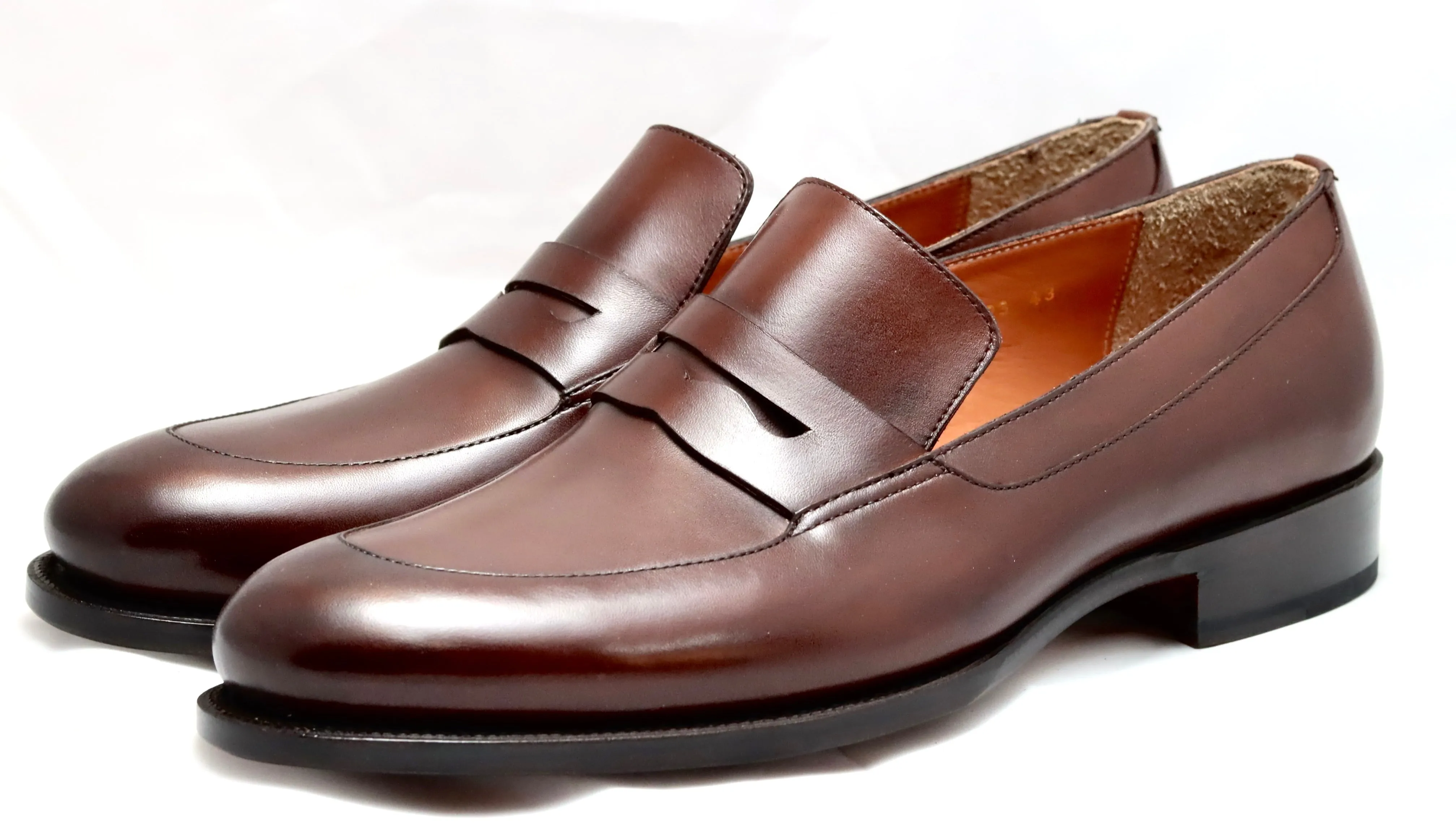 Aerus Badminton Shoes Loafer | mahogany | Calf | wide fit