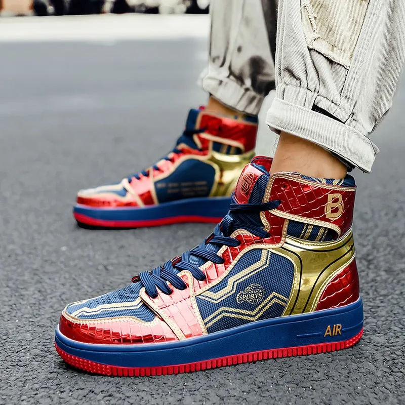 Hi Top Sneakers Shoes loafers Sneakers Breathable