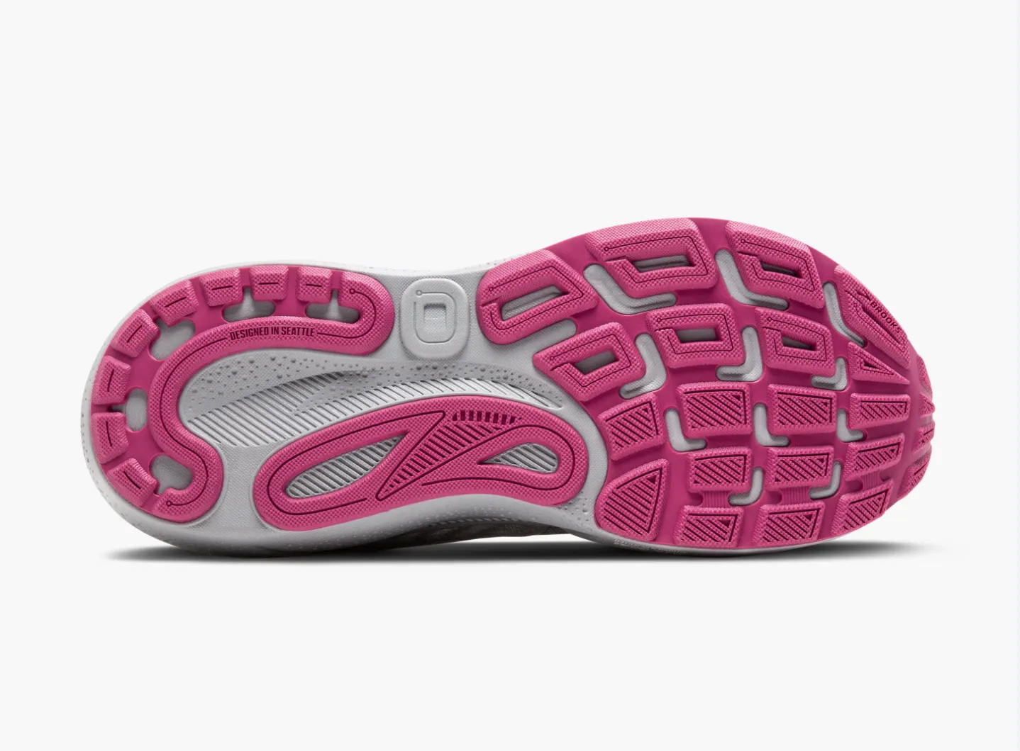 Water Shoes Brooks Womens Adrenaline GTS 24 Wide - Alloy/White/Zephyr (1204261D019)