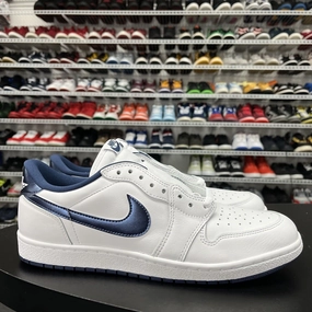 New Nike Air Jordan 1 Low Retro'85 Metallic Navy FB9933-141 Mens Size 12.5 Nike Shoes Pronated Feet