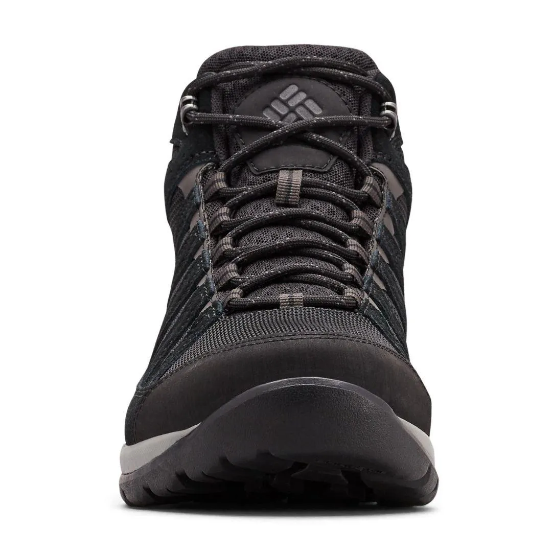Columbia Men Black REDMOND V2 MID WP Weatherproof Shoes Waterproof