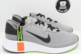 Nike Reposto Grey Electric Green Sample Nike Cheerleading Shoes