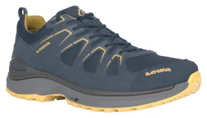 Lowa Men Blue INNOX EVO GTX LO Side Zip Hiking Boots