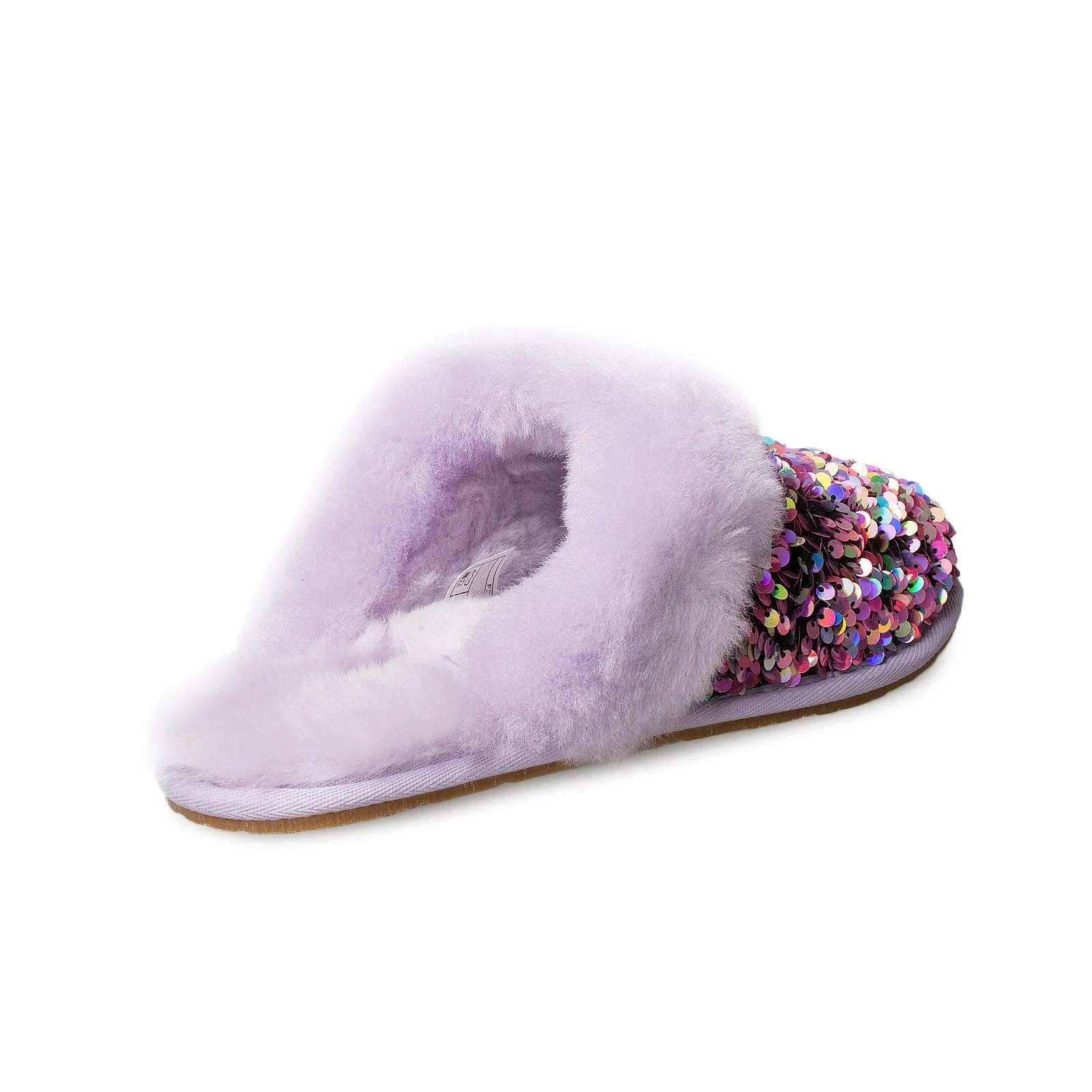 UGG Scuffette Stellar Sequin Lilac Frost Slippers - Women's Fake Slippers
