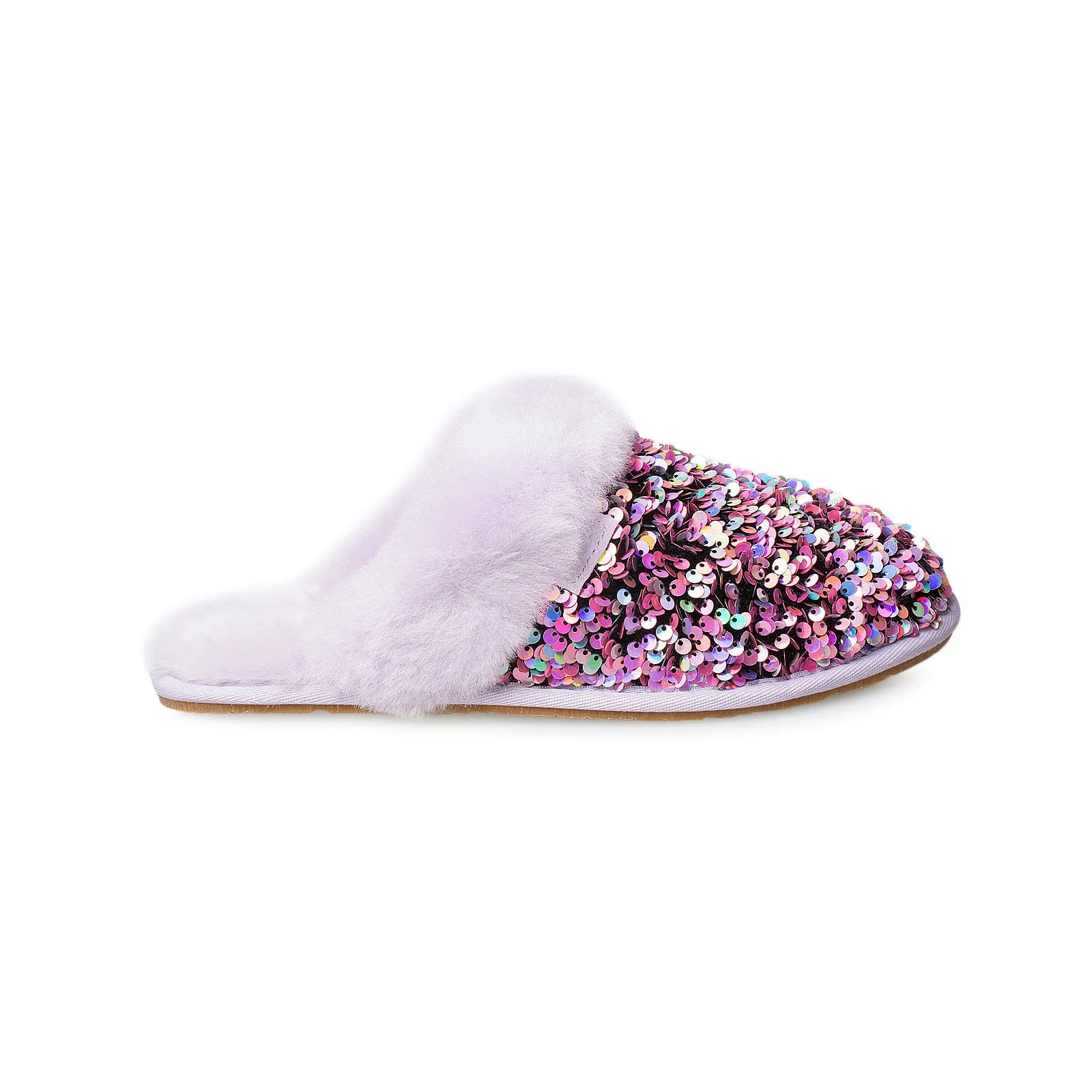 Faceplant Slippers UGG Scuffette Stellar Sequin Lilac Frost Slippers - Women's