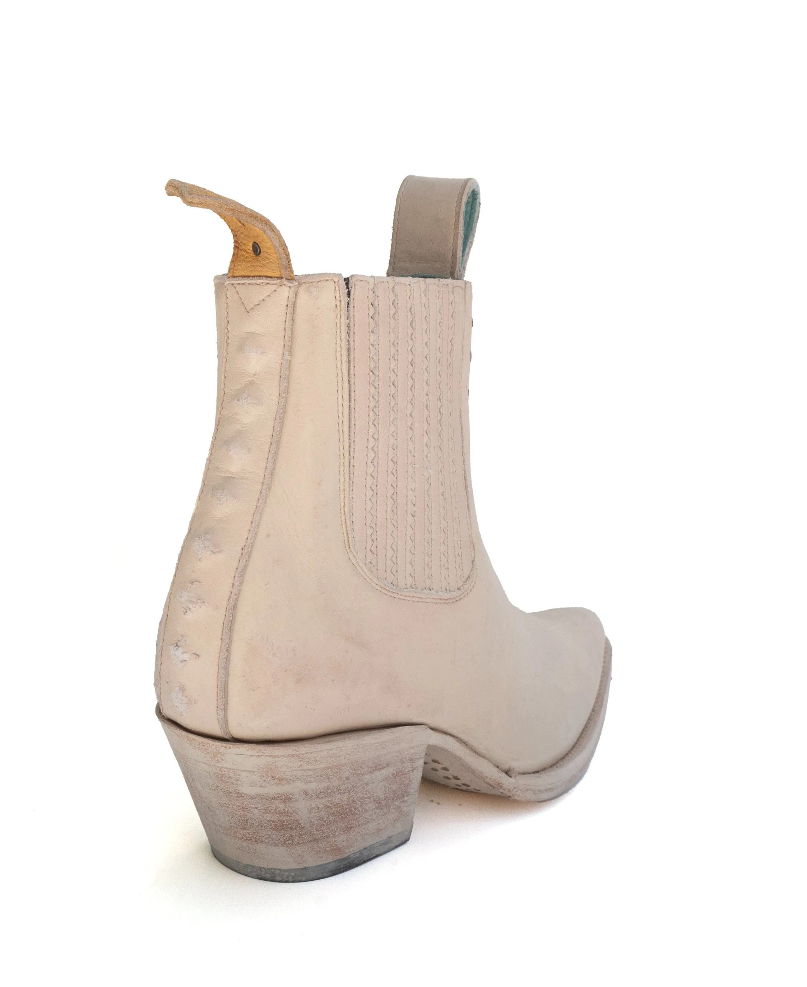 Gator Cowboy Boots No.1001 FREEWAY chelsea boot Bone Playa WOMEN