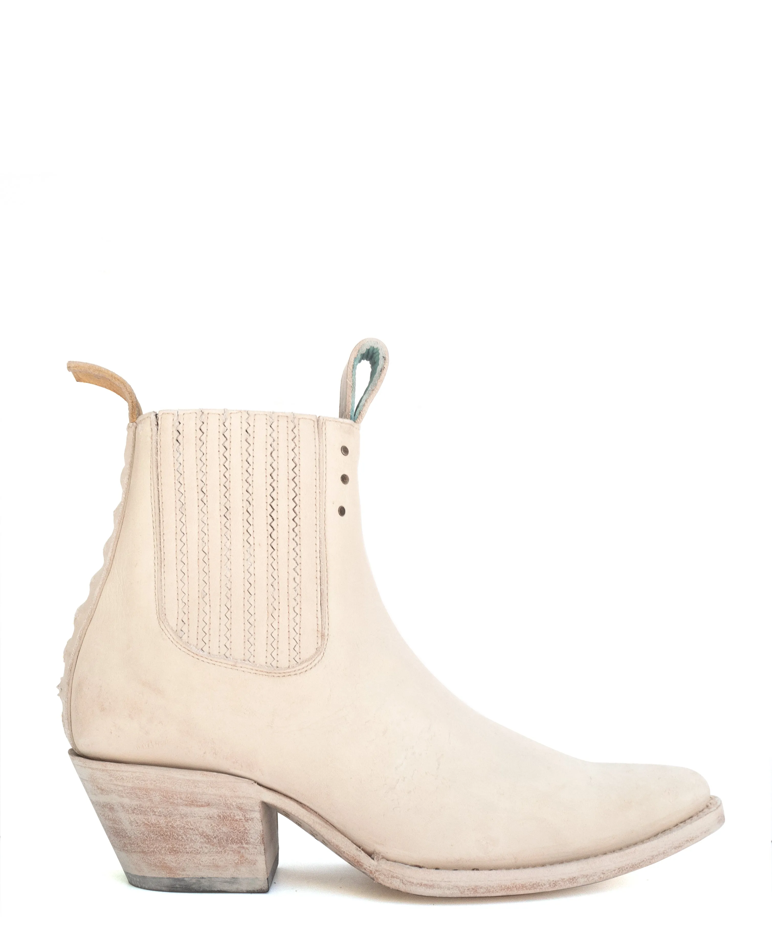 No.1001 FREEWAY chelsea boot Bone Playa WOMEN Pirarucu Fish Boots
