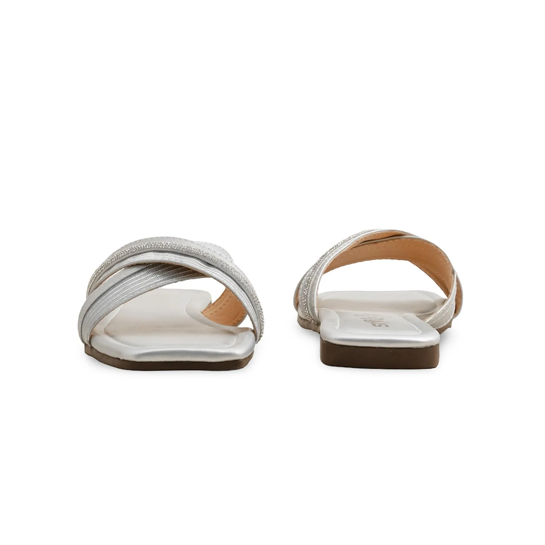 Silver Casual Women Slipper CL2139 Sushi Slippers