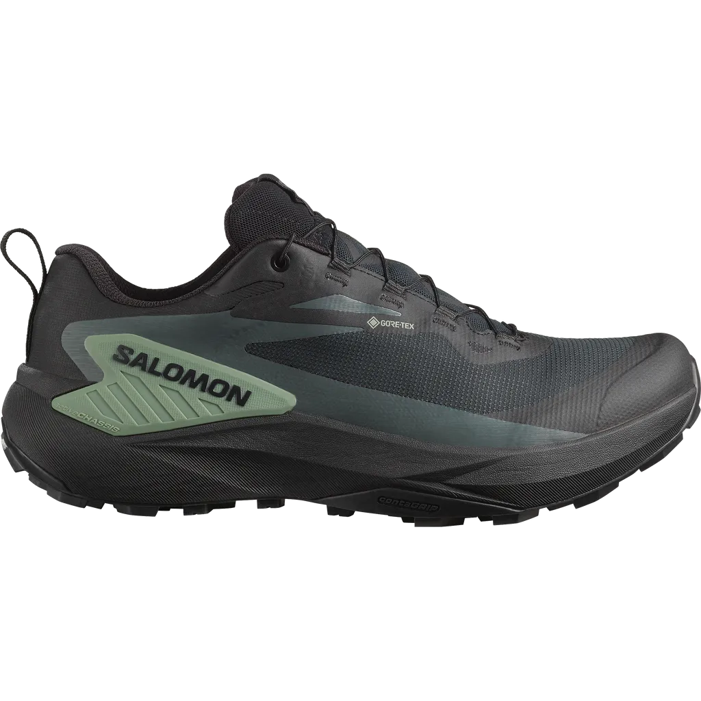 Waterproof Gaiters For Running Shoes M Genesis GTX Black/Agv Gr/Ubnchi