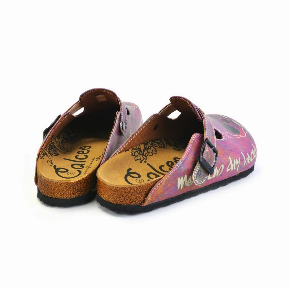Mexican Dry Head Clogs CAL370 Thick High Heels
