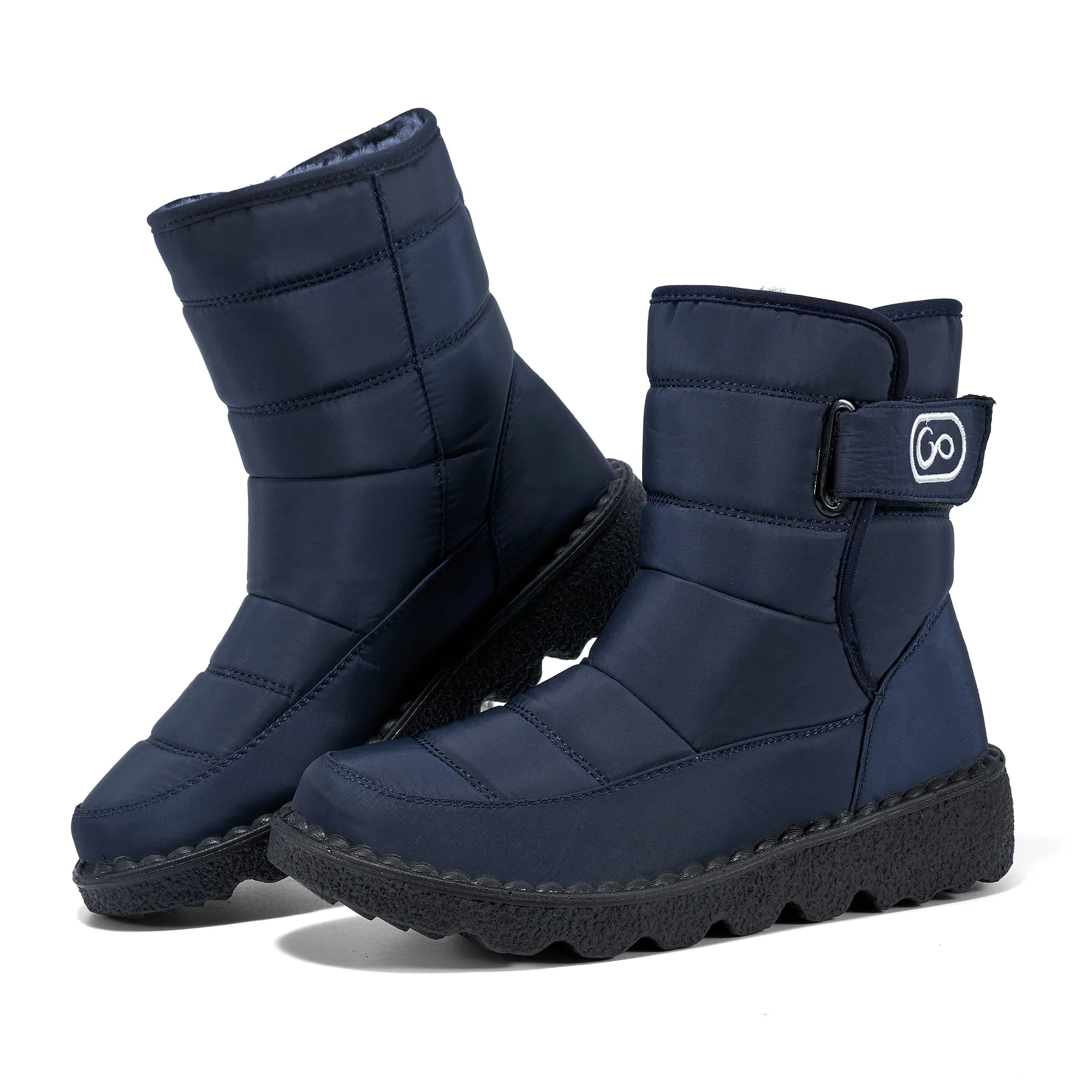 Rancho Boots Mexico HARENCWomens Winter Snow Boots With Warm Lining Comfortable Non Slip Ankle Booties Outdoor Waterproof Hiking Walking Platform Shoes