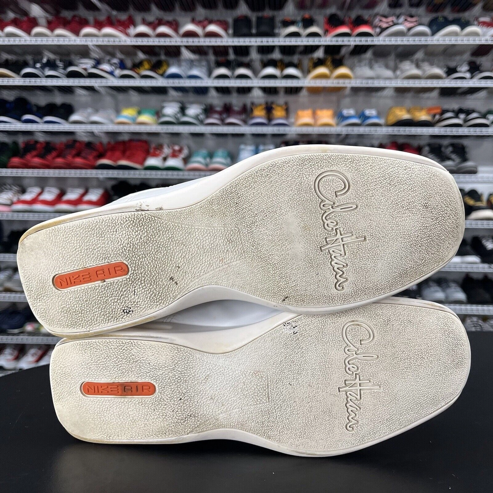 Cole HaanxNike Air White Shoes 161 C13733 114 Men's Size 9 Gold Basketball Shoes Nike