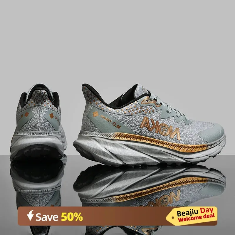 Marathon Men Running Shoes Breathable Outdoor Sports Shoes Lightweight Sneakers for men Comfortable Athletic Training Footwear Toe Shoes For Running