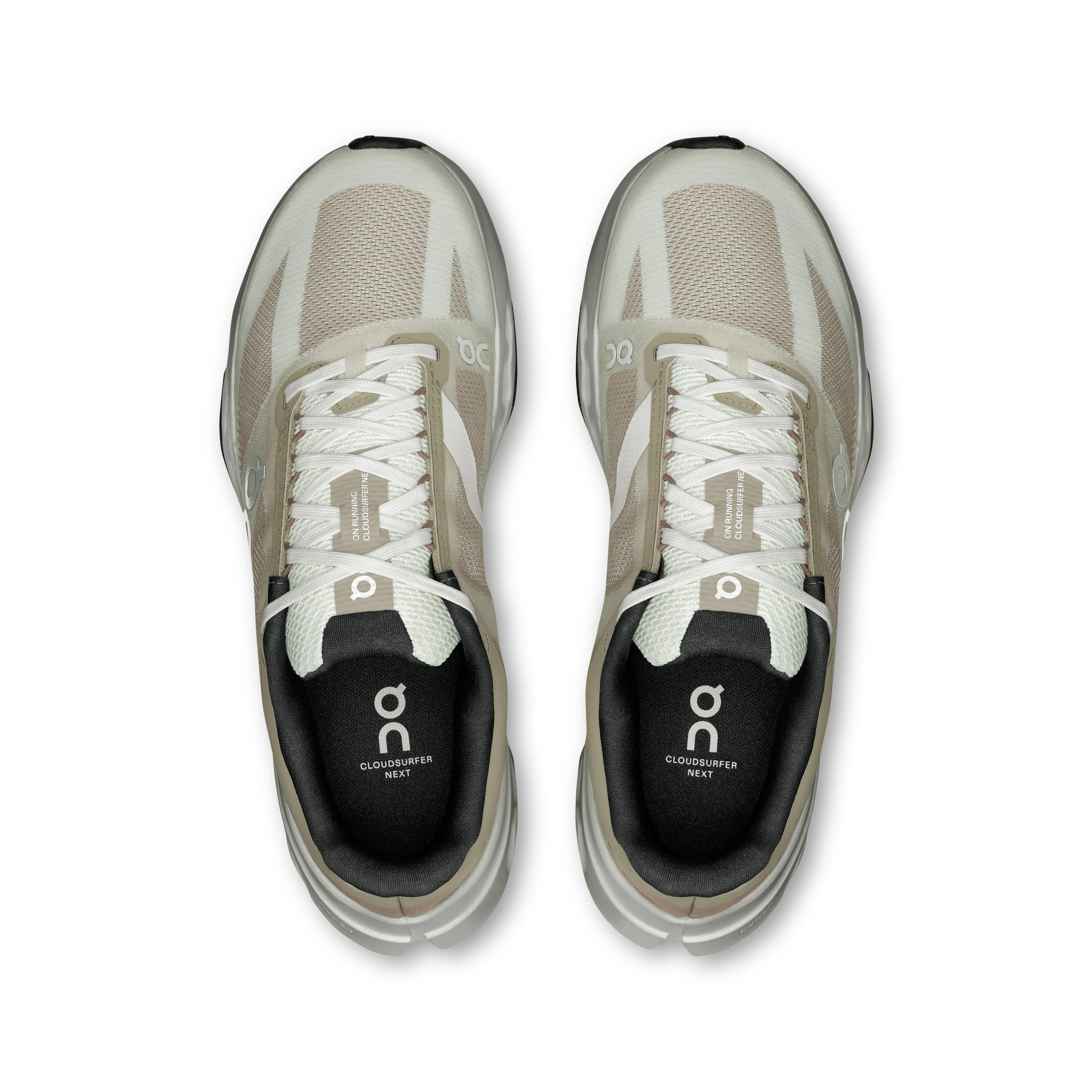 Women's On Cloudsurfer Next Running Shoe in Fog | Ivory Best Junior Running Shoes Uk