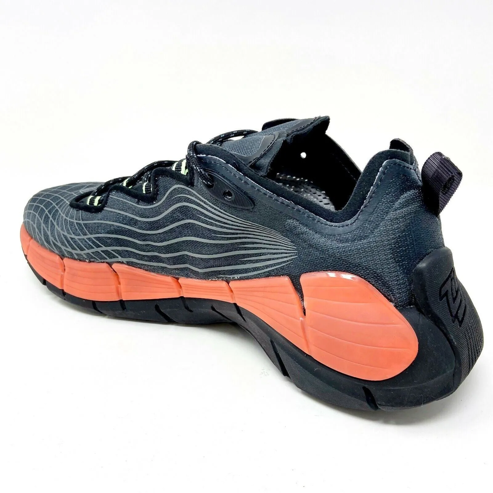 Running Shoes On Reebok Zig Kinetica II Digi-Scape Orange Flare Mens Running Shoes FX9349