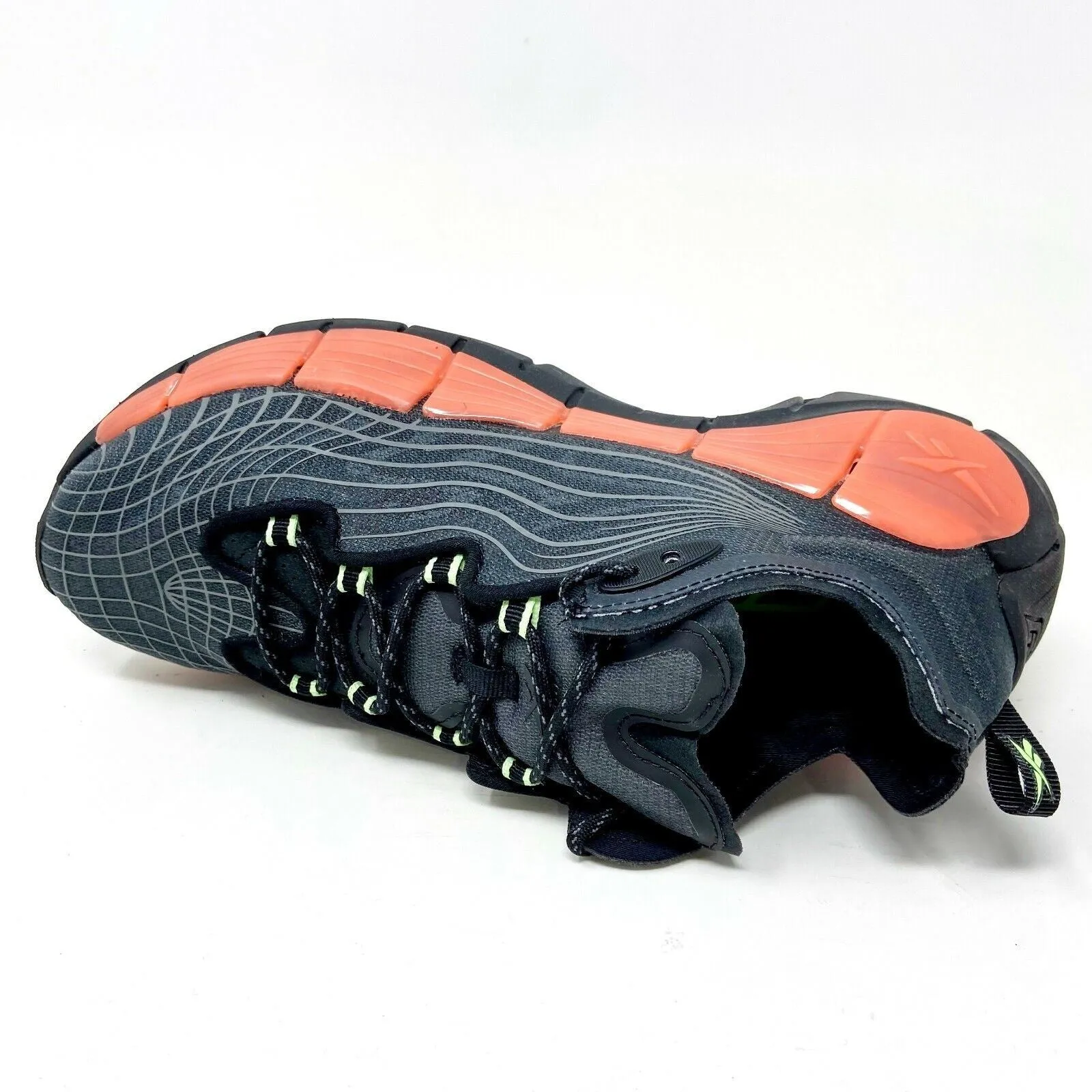 Best Running Shoes For Long Distance Runners Reebok Zig Kinetica II Digi-Scape Orange Flare Mens Running Shoes FX9349