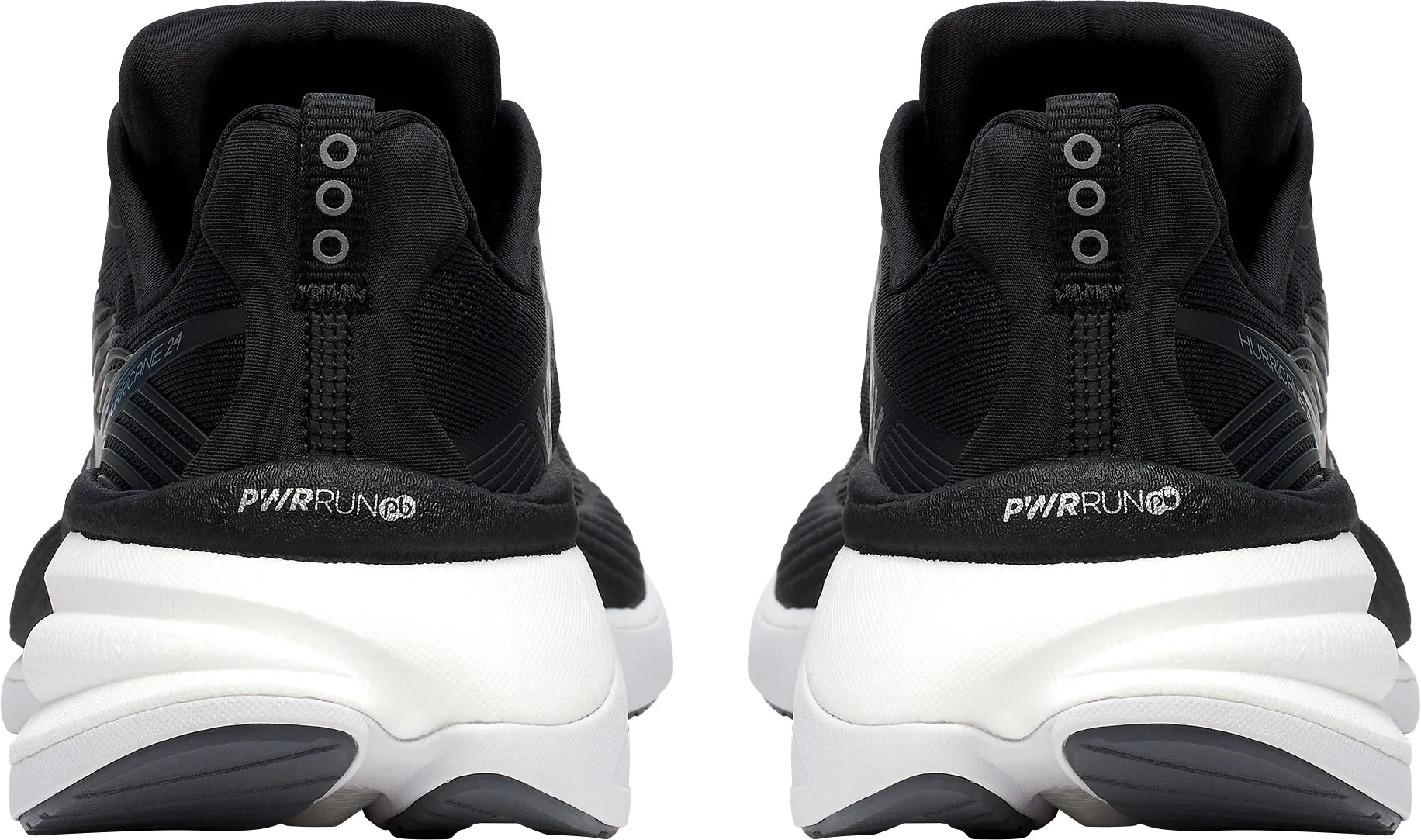 Sneakers Running Shoes Saucony Hurricane 24 Womens Running Shoes - Black