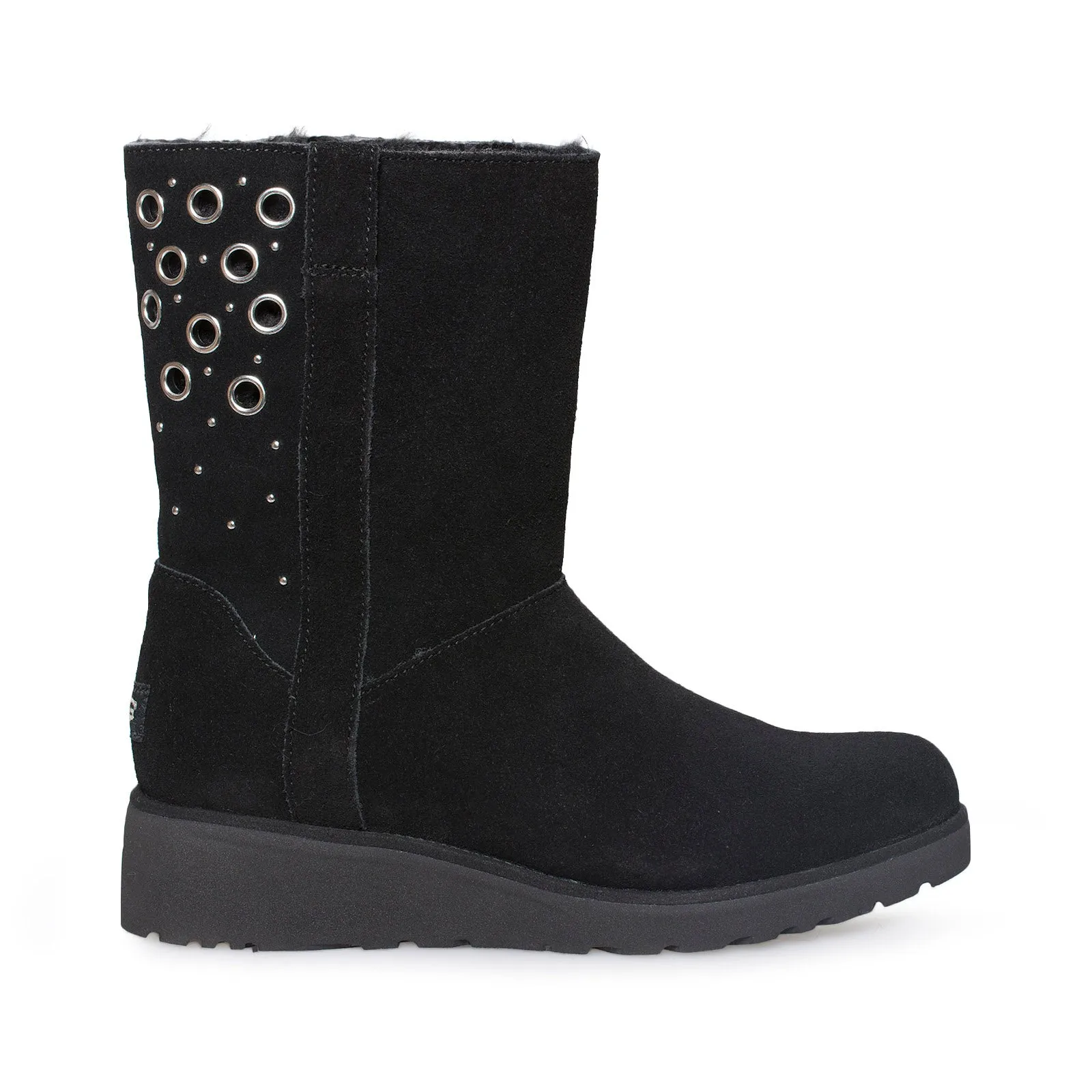 UGG Madison Black Boots Hike Boots