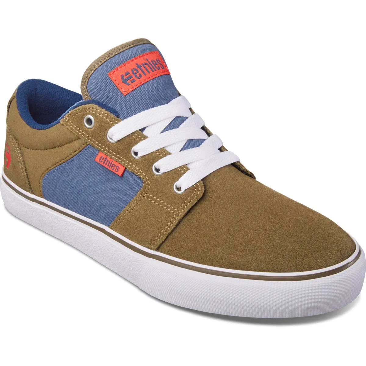 Etnies Skateboard Shoes Barge LS Brown/Blue 2020 Skate Shoes