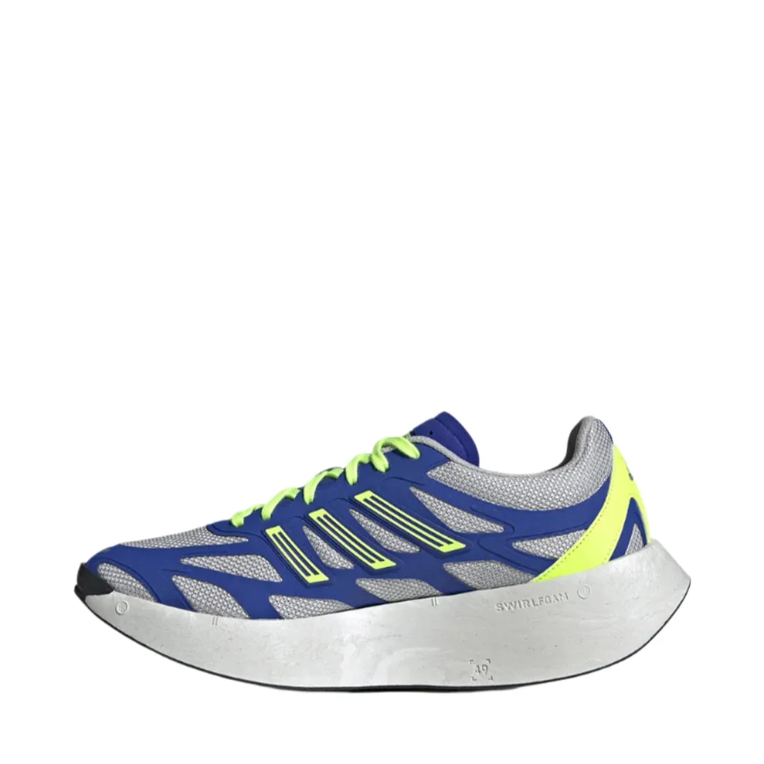 Men's Adidas Adizero Aruku Shoes - Lucid Blue/Lucid Lemon/Grey Two Best Zero Drop Running Shoe