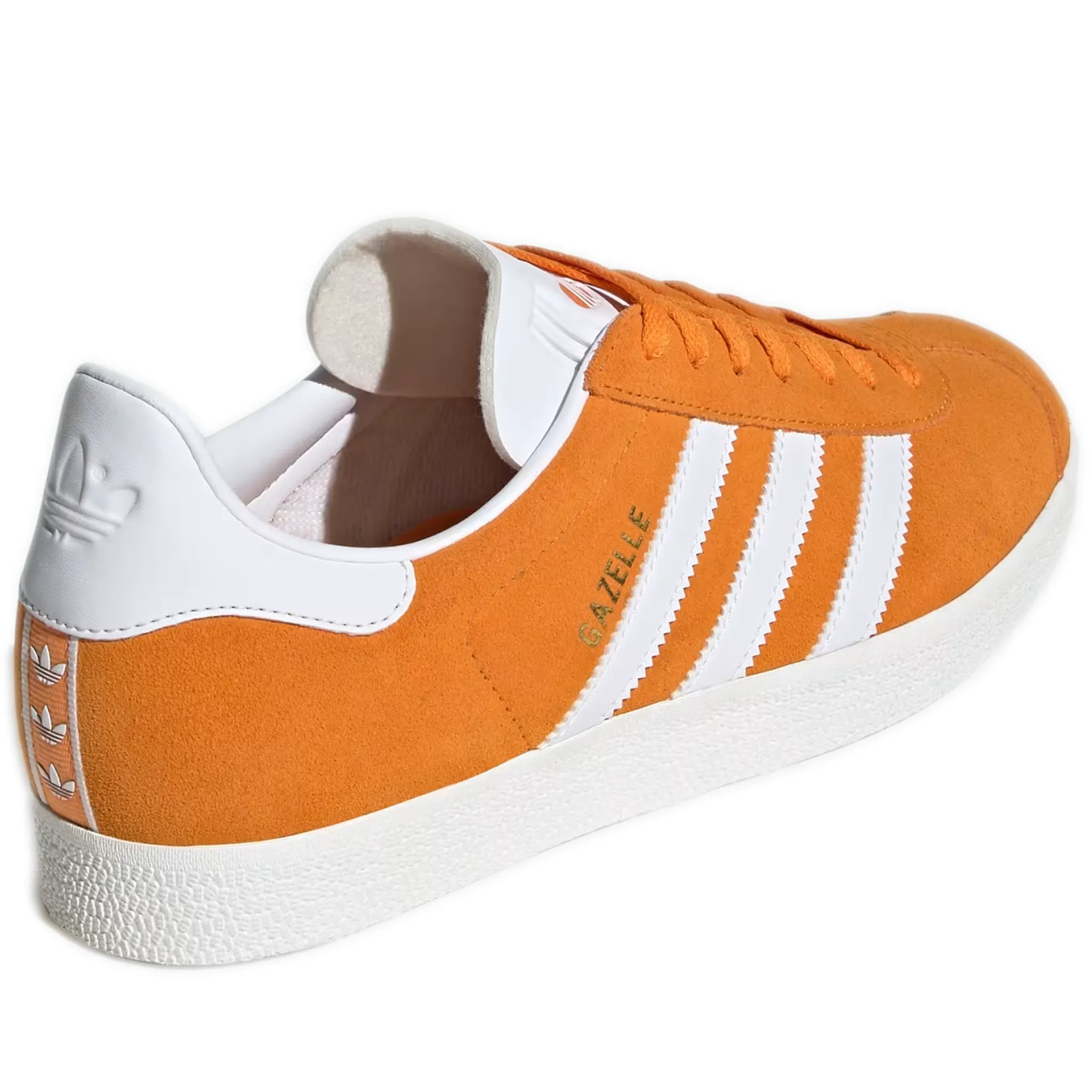 Men's Adidas Gazelle Shoes -  Eqt Orange / Cloud White / Core White Footjoy Casual Golf Shoe