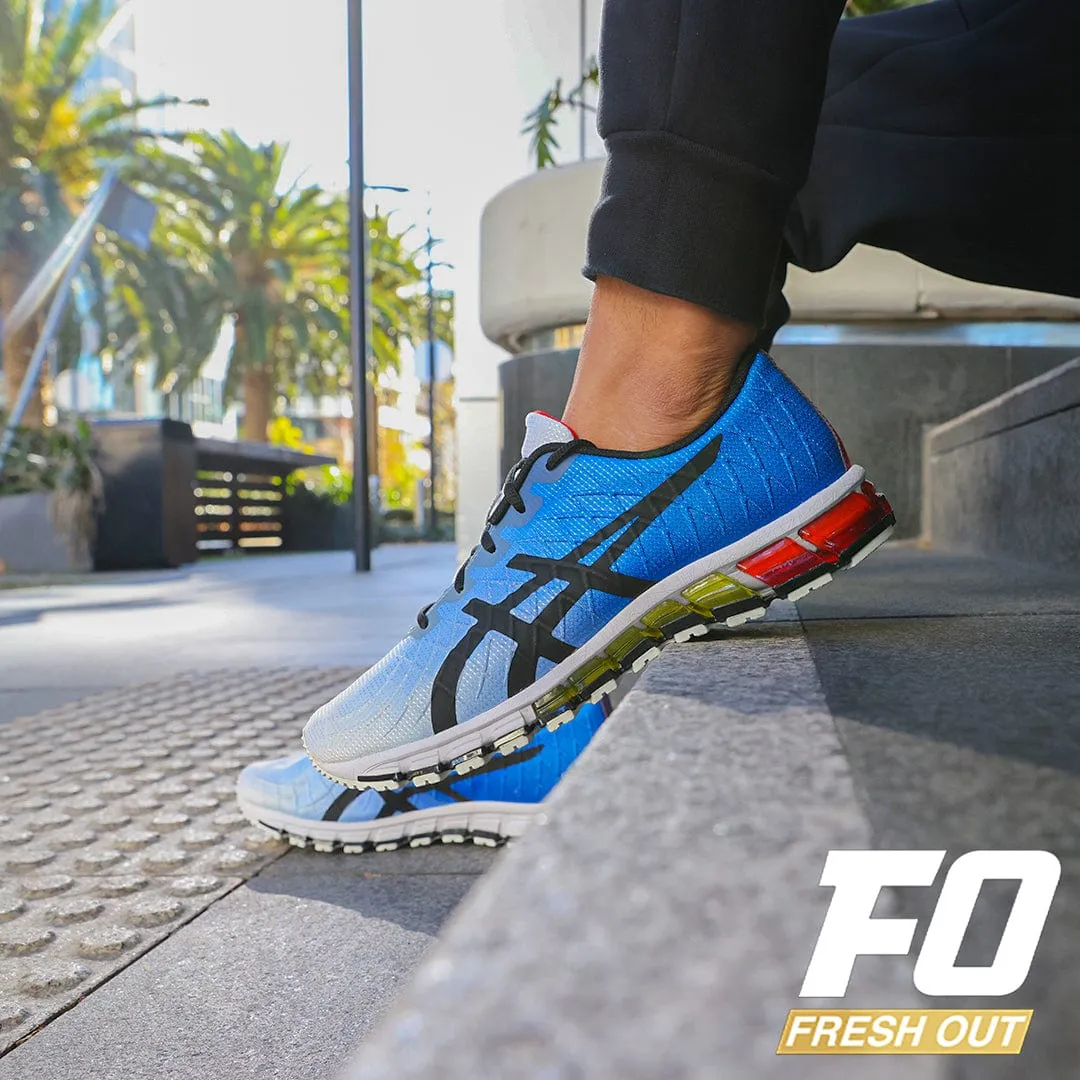 Mens Asics Gel-Quantum 180 4 White/Black (Jelly Bean) Coupons For Asics Running Shoes