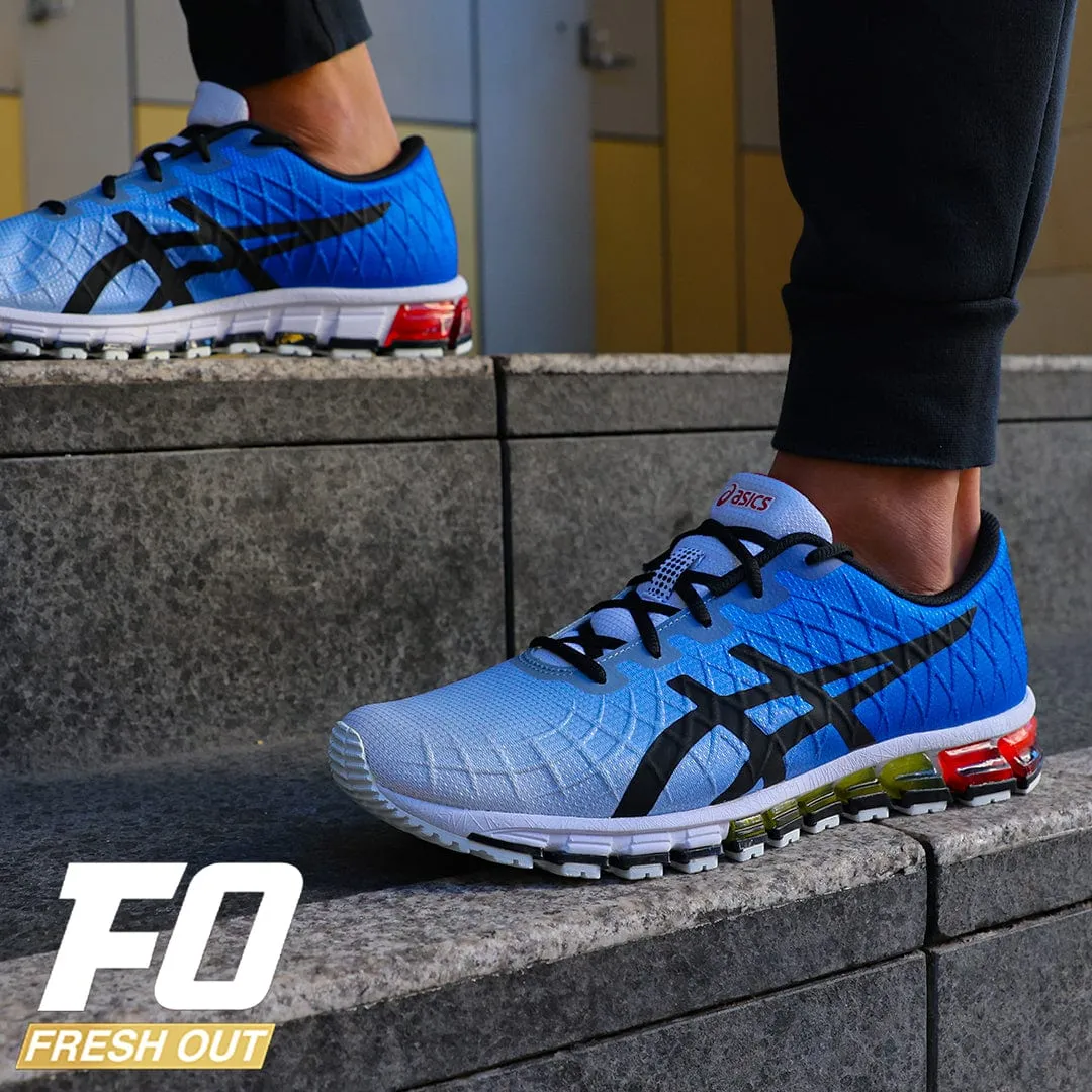 Mens Asics Gel-Quantum 180 4 White/Black (Jelly Bean) Best Asics Running Shoes For Speed