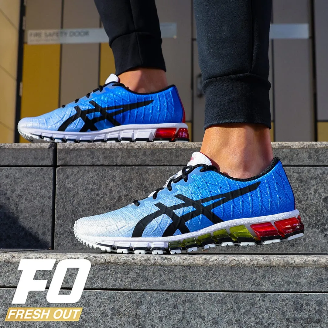 Asics Rulon Gardner Wrestling Shoes Mens Asics Gel-Quantum 180 4 White/Black (Jelly Bean)