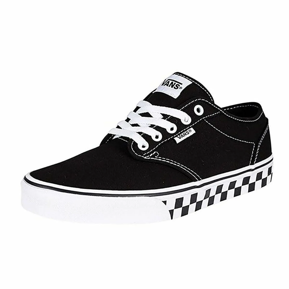 Mens Casual Trainers Vans Atwood Black Casual Best Dress Shoes