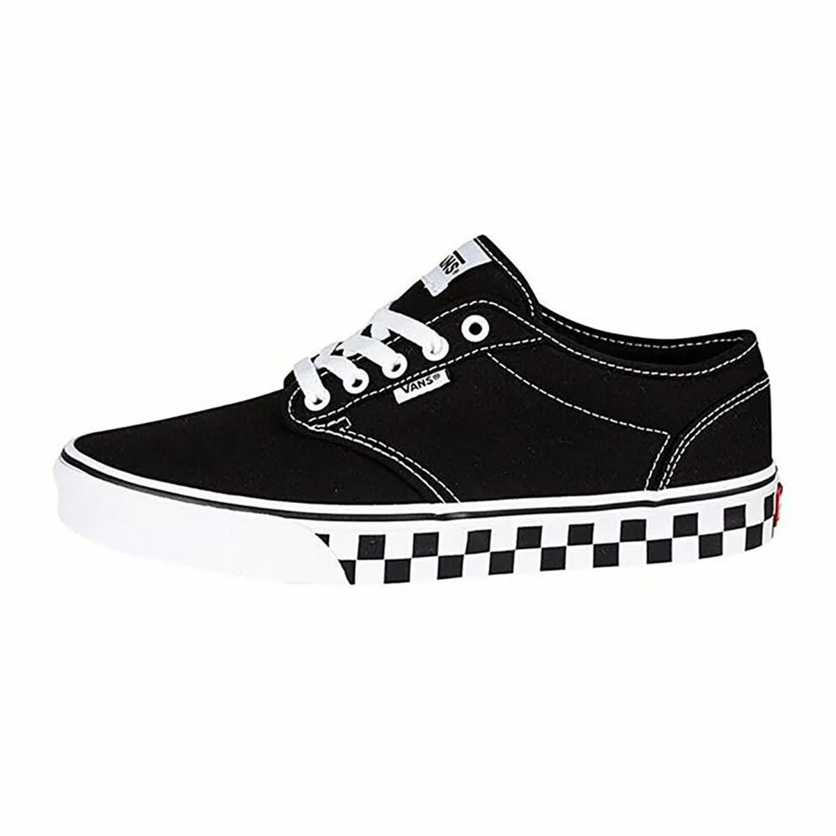 Mens Casual Trainers Vans Atwood Black Casual Dress Shoes Outfit