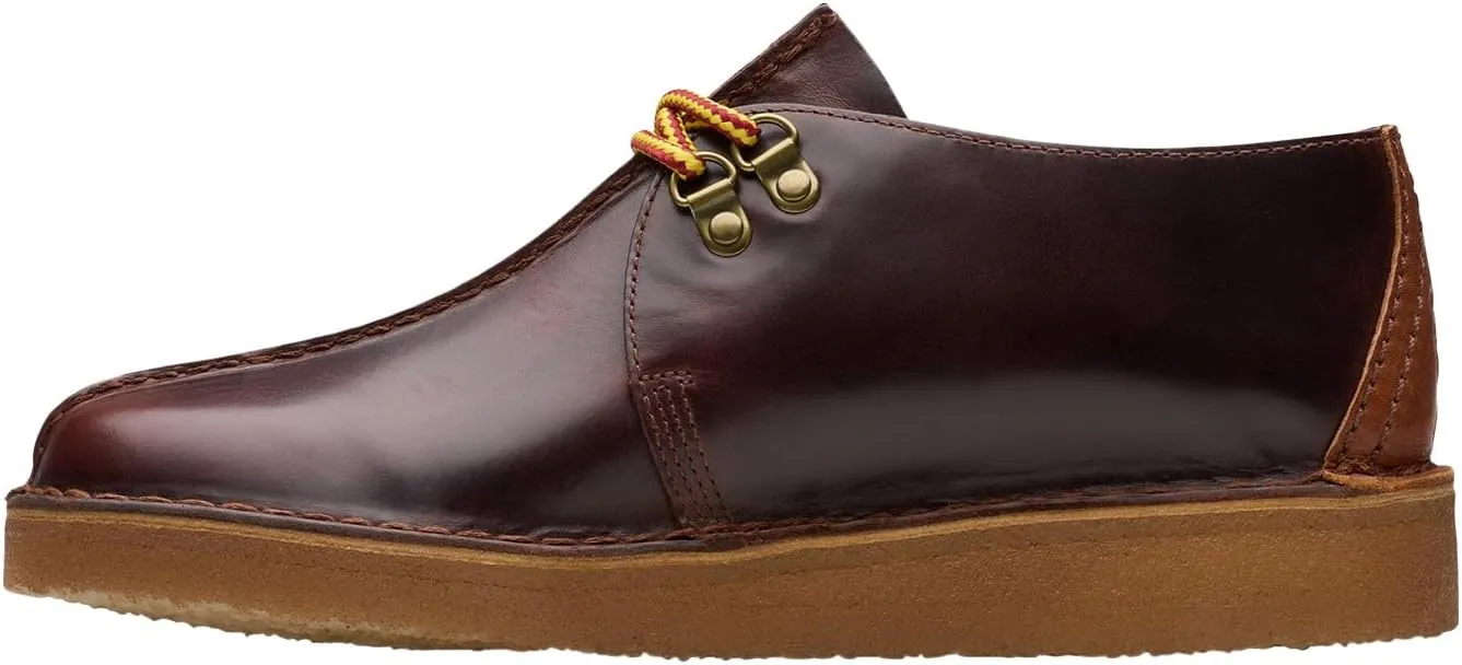 Men's Clarks Desert Trek - Burgundy Aldo Casual Shoes