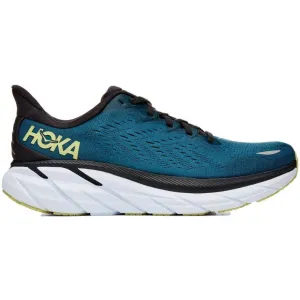 Men's Hoka Clifton 8, Blue Coral/Butterfly, 8 D Medium Shoes Tariffs