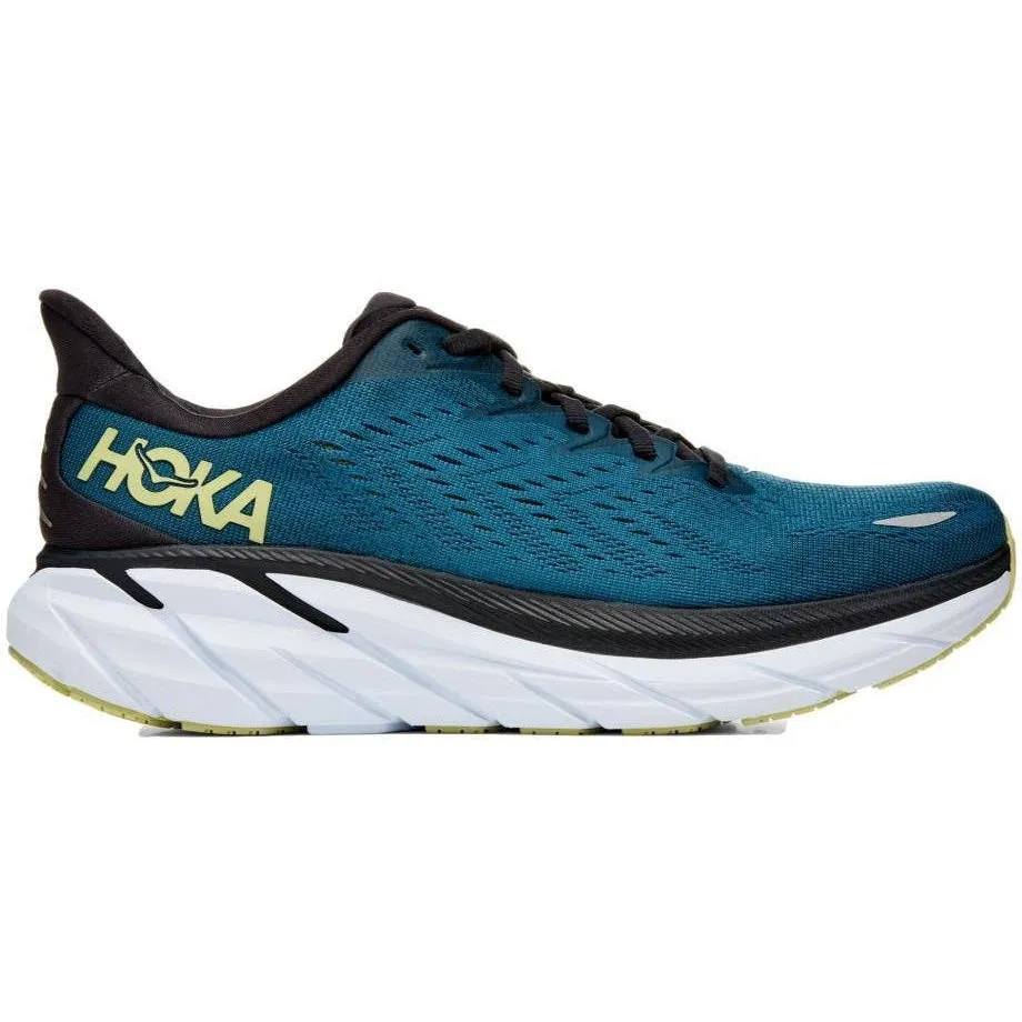 Men's Hoka Clifton 8, Blue Coral/Butterfly, 8 D Medium Poland