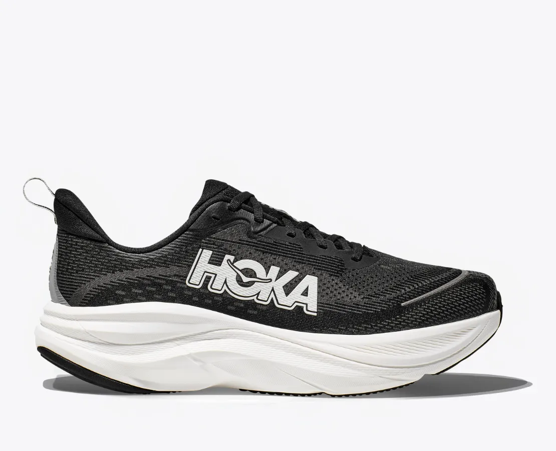 Shoes Nz Stockists Men's HOKA Skyflow Running Shoe in Black / White