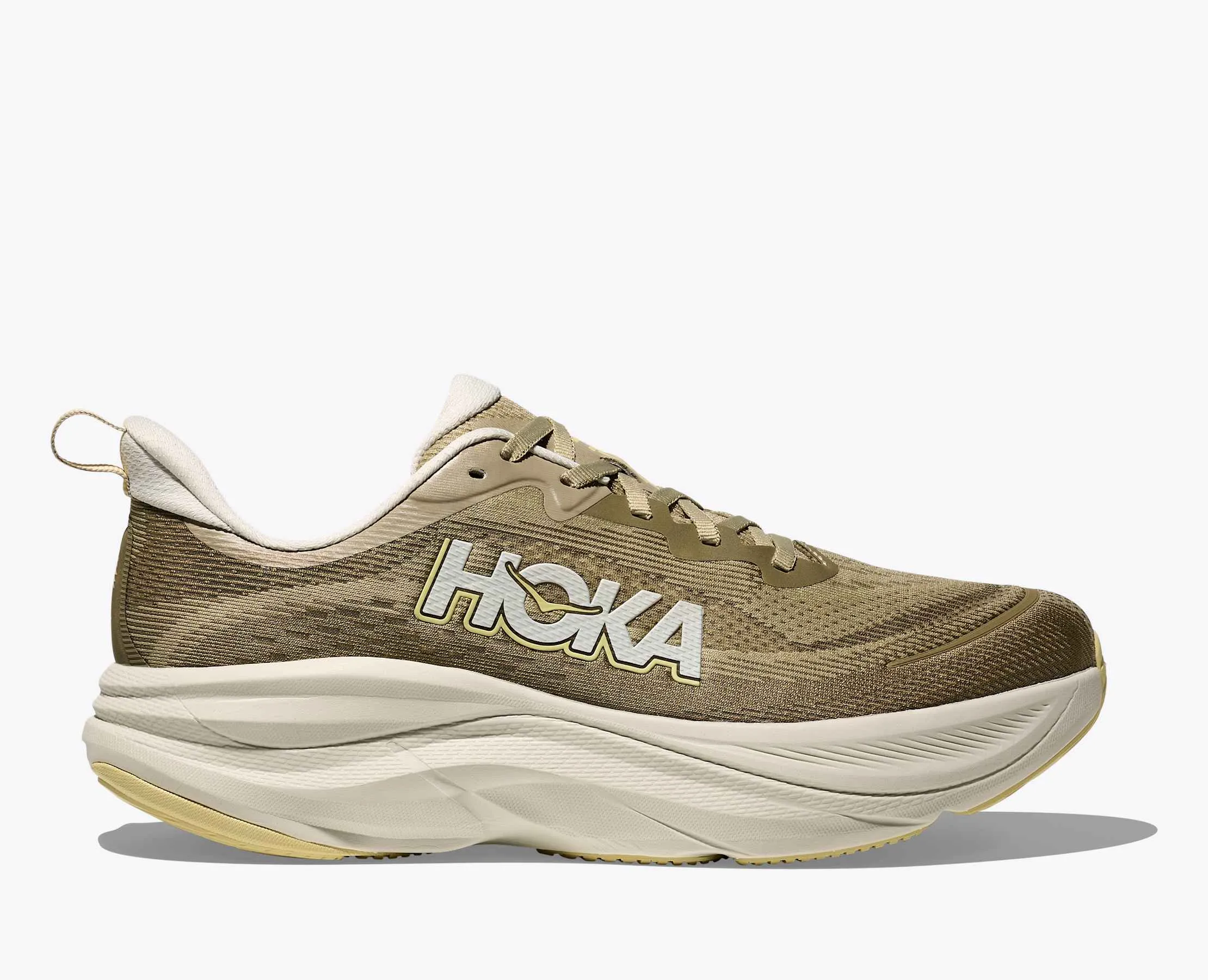 Shoes For Medical Workers Men's HOKA Skyflow Running Shoe in Wild Mushroom | Grassland