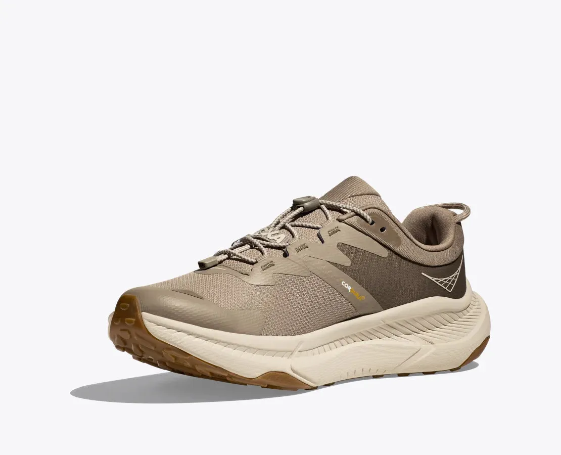 Steel Toe Shoes Men's HOKA Transport Everyday Shoe in Dune | Eggnog